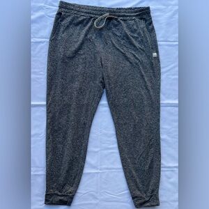 Vuori. Heather Gray Joggers. Size Large. 25” inseam.